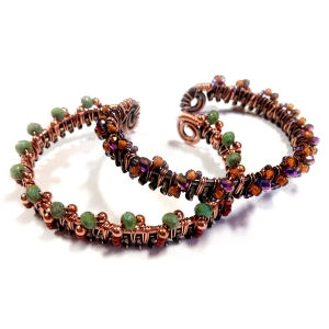 Beaded and Zipped Bracelet