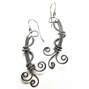 Wire Dance Earrings