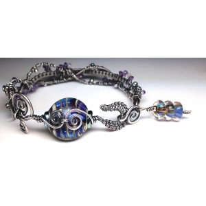 Embellished Hook, Line and Sinker Bracelet